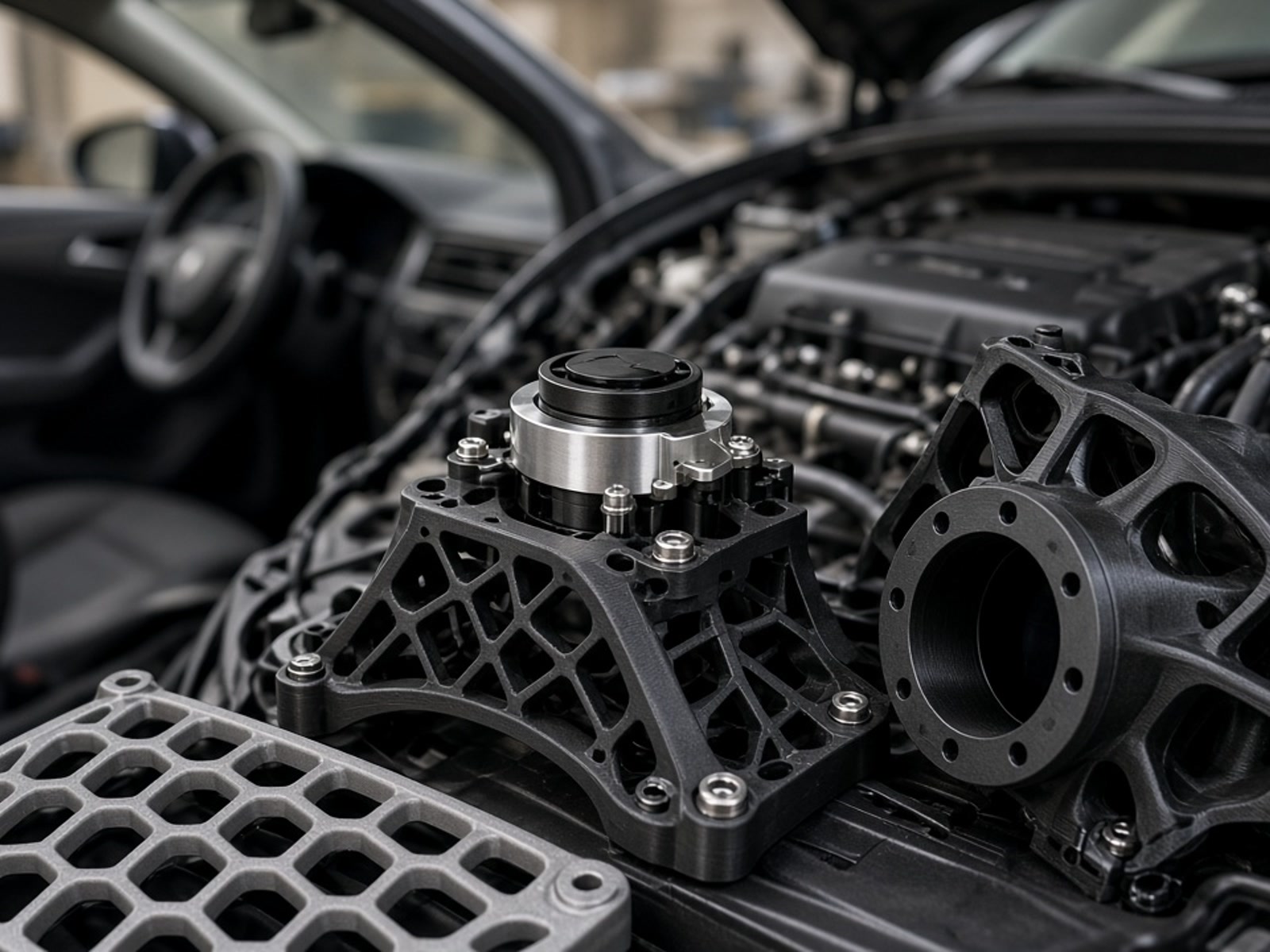 3D Printed Automotive Parts for Prototyping and Low-Volume Production