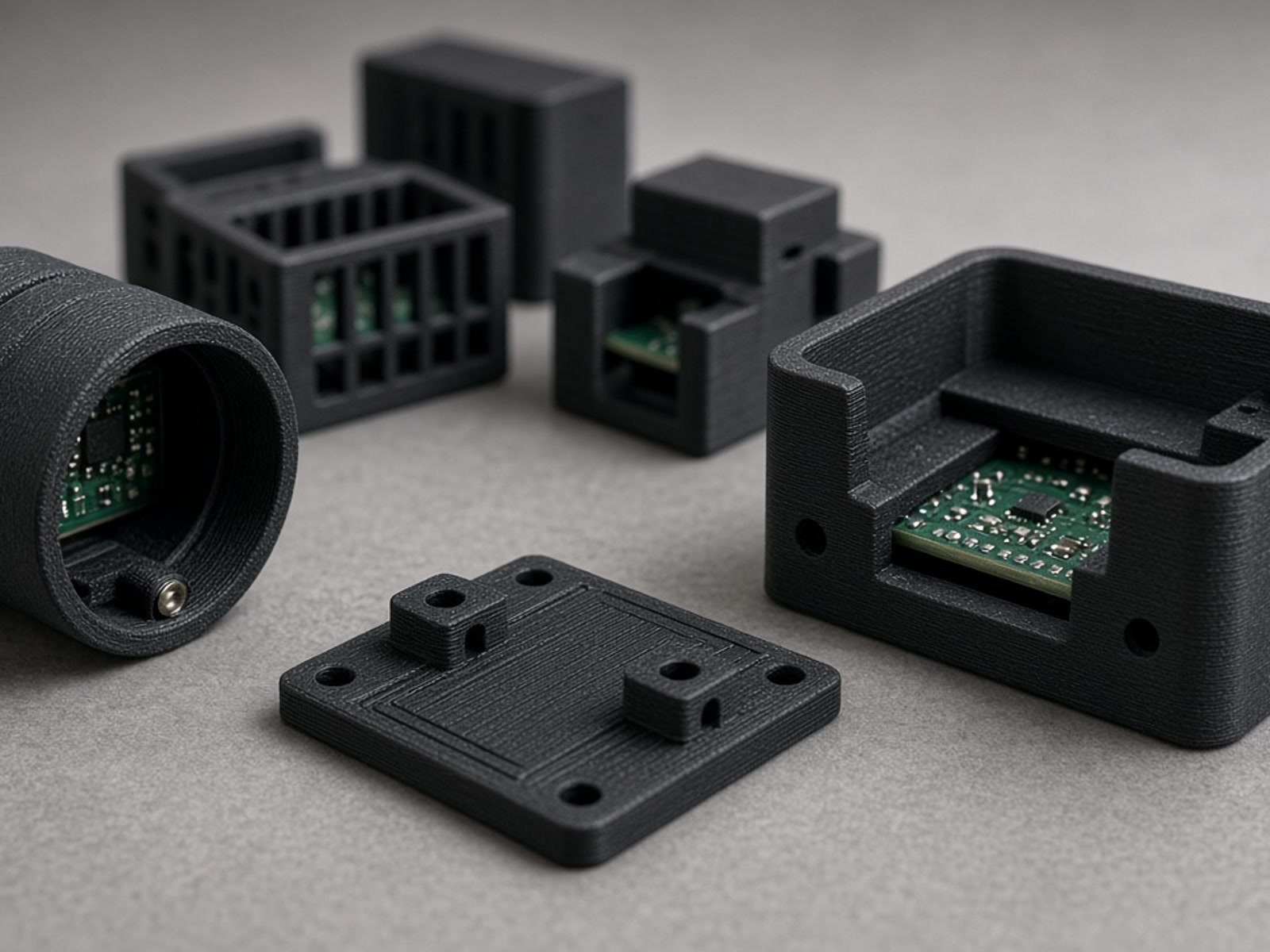 3D Printed Electronic Parts and Enclosures