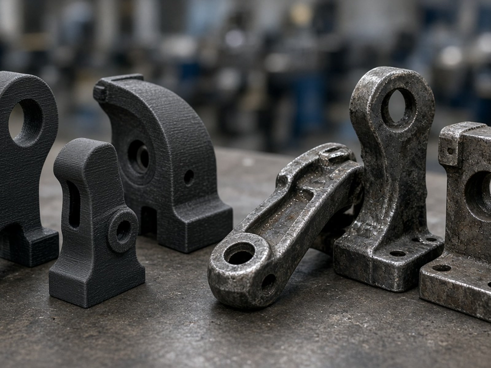 3D printed replacement parts produced for industrial MRO applications