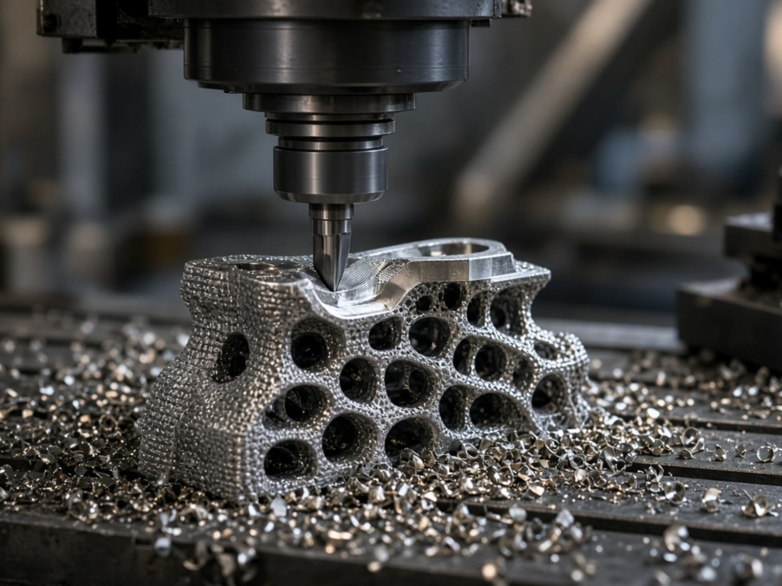 3D Printing and CNC Machining hybrid manufacturing