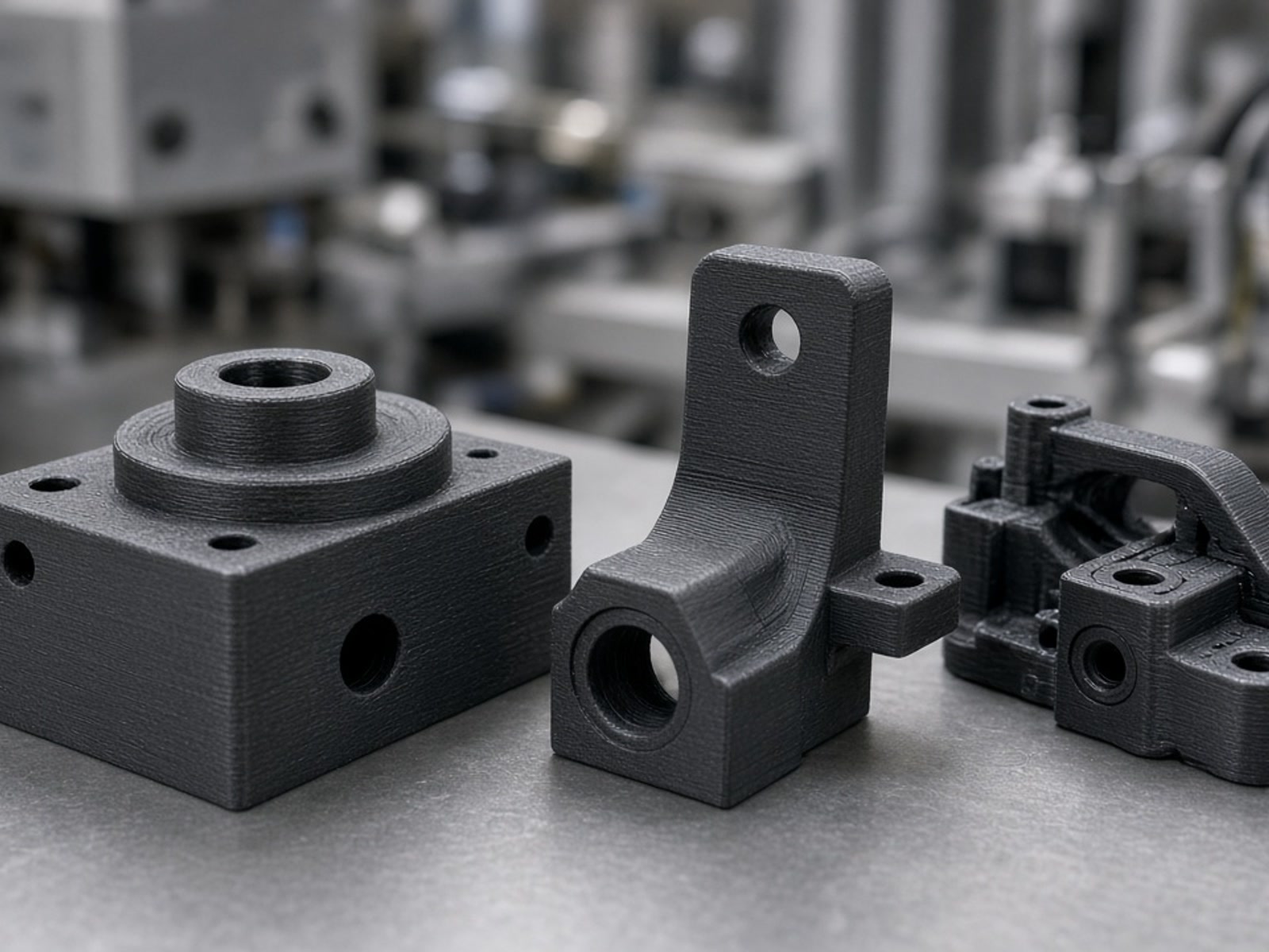 Automation 3D printing industrial components