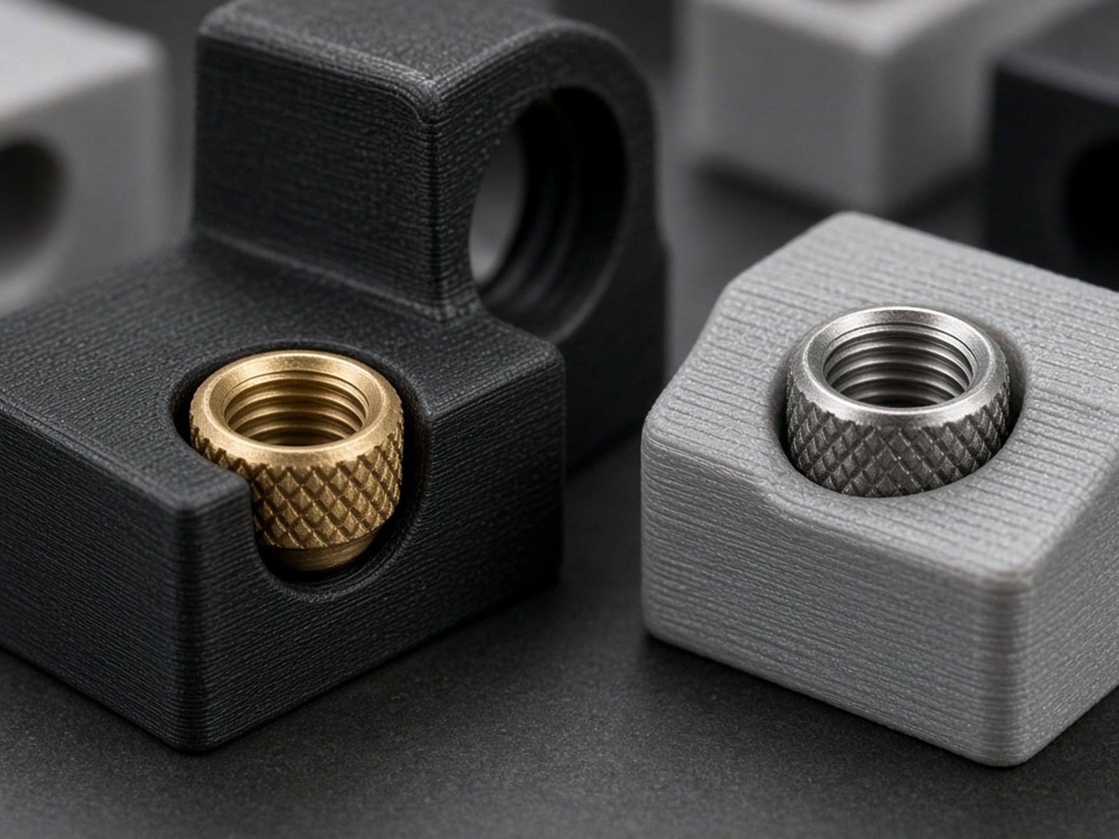 Metal Inserts for 3D Printed Parts | Industrial Finishing Services